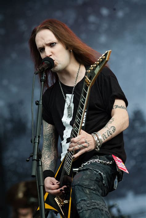 His setup works on the principle of less is more, and he has a relatively small amount of gear. alexi laiho | Alexi laiho, Children of bodom, Power metal