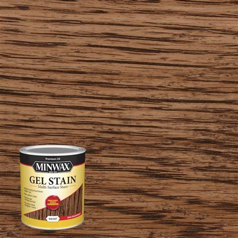 Minwax Gel Stain Oil-Based Walnut Interior Stain (1-Quart) in the 
