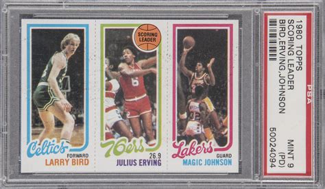 If you are looking to buy a highly graded (psa 10) magic rookie with larry bird, you could pay over $100,000. Lot Detail - 1980/81 Topps Larry Bird/Magic Johnson Rookie ...