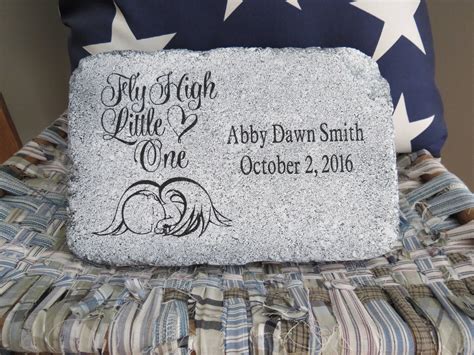 Those who have lost a son or daughter describe it as being an incredibly painful experience. Memorial Stone For Baby, Personalized Memorial Gift ...