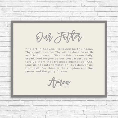  jesus christ responds to the rich man print poster. The Lord's Prayer Poster Print, The Lord's Prayer ...