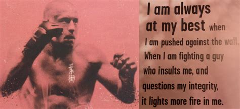 It doesnt matter against who or where. motivational mma quote- When I am fighting a guy who…. | MMA Fury