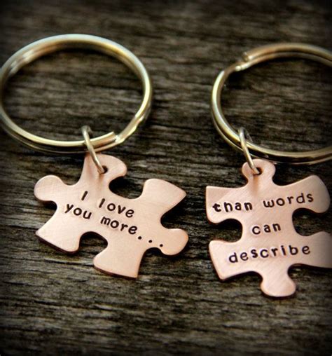 Looking for the perfect valentine's day gift for your significant other? Valentines Gift For Husband / Puzzle Piece / by ...