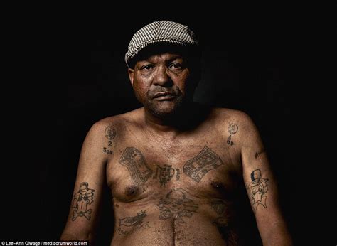 Победа cape town city fc: South African ex-gang members show their tattoos | Daily ...
