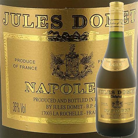 Skip to the end of the images gallery. Jules Domet Napoleon Brandy 70cl :: Schaik Dranken