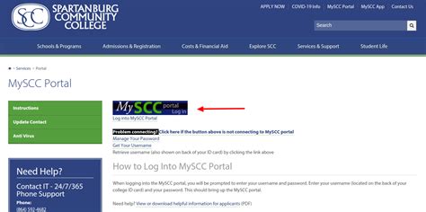 Student portal our online gateway where students can log into, to access. www.sccsc.edu/services/myscc-portal - Access To MySCC ...