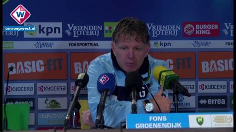 Squad, top scorers, yellow and red cards, goals scoring stats country: Persconferentie Fons Groenendijk voor ADO Den Haag - FC ...