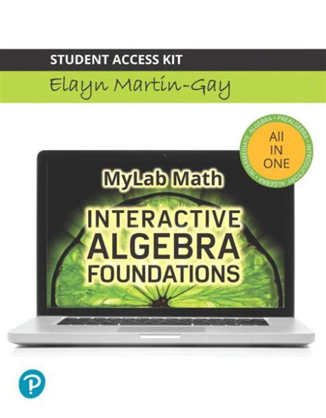 An applied approach, second edition provides a comprehensive resource. Interactive Algebra Foundations: Prealgebra, Introductory ...
