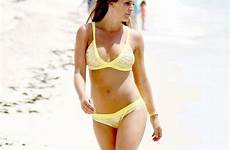 danielle lloyd bikini miami yellow beach sexy celebmafia thefappeningblog