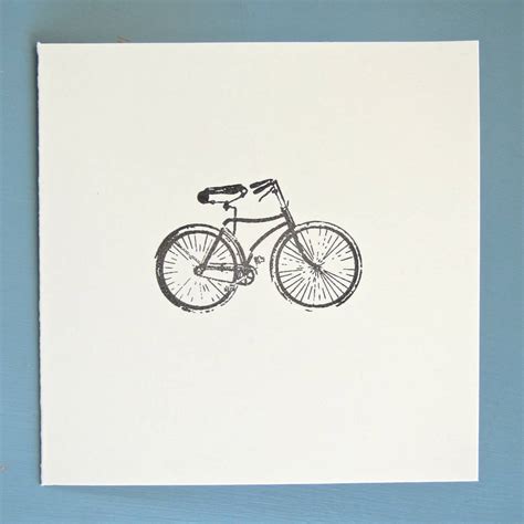 Ready to get started on your wild card? Handmade Bike Card By Chapel Cards | notonthehighstreet.com