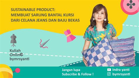 Bantal kepala 47x67cm standar usa. Sustainable Product : Membuat Sarung Bantal Kursi dari ...