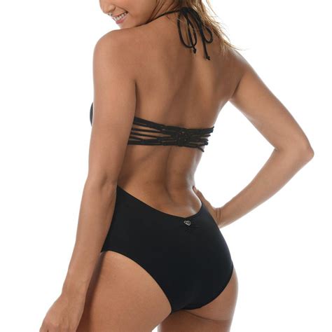 Superbe maillot de bain une piece dos nu. Maillot de bain 1 piece Lace Noir par Banana Moon