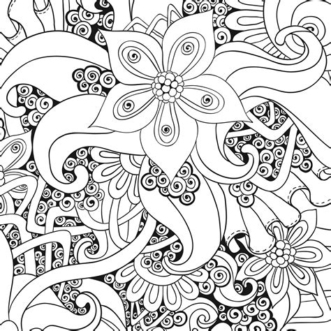 She wasn't alone in her cosy home, oh no. Anti-stress #126882 (Relaxation) - Printable coloring pages