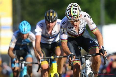 Ook won hij zijn eerste wedstrijd bij de elite; Emoties bij Wout Van Aert bij eerste titel op BK in Lille ...