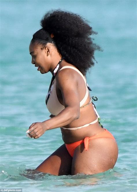 Venus williams is an american professional tennis player. Serena Williams serves up racy look in skimpy bikini while ...