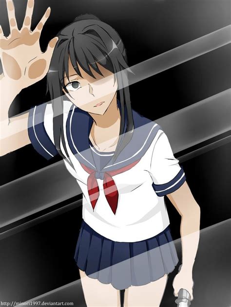 Anime viral di tiktok biasanya karena memberikan sensasi yang membuat penasaran dan misterius. Yandere chan stuck behind glass | Yandere simulator ...