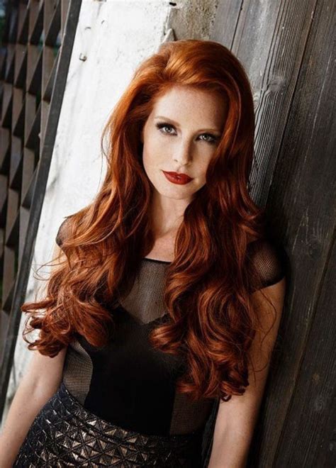 Fashion gurus on instagram and youtube turn to red hairs, such as tracihines and fritzidtd. Pin by Thom Wendell on Copper in 2019 | Long red hair ...