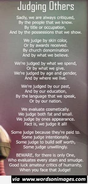 It is the fact that a lot of people believe, and try to make they believe, that racism no longer exists. Judging Others Teen Essay on discrimination, school