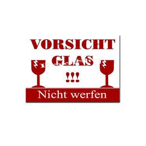 Mind (us watch) the step; 100 Aufkleber Vorsicht Glas - Paketaufkleber 14,5 x 10,5 cm | eBay