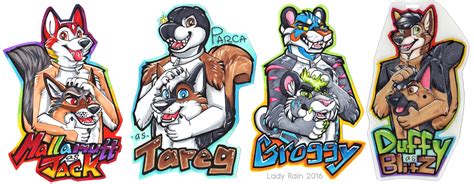 Only 2 slots left for this round of drink badges! MFF badges batch 5 — Weasyl