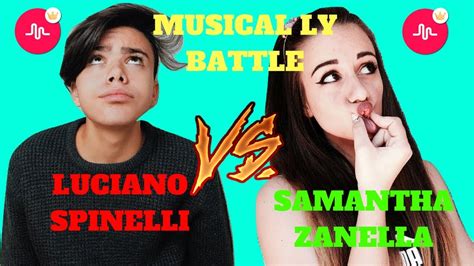 Luciano spinelli ретвитнул(а) j e n n y n o t j e n n i f e r. LUCIANO SPINELLI VS SAMANTHA ZANELLA MUSICAL LY BATTLE ...