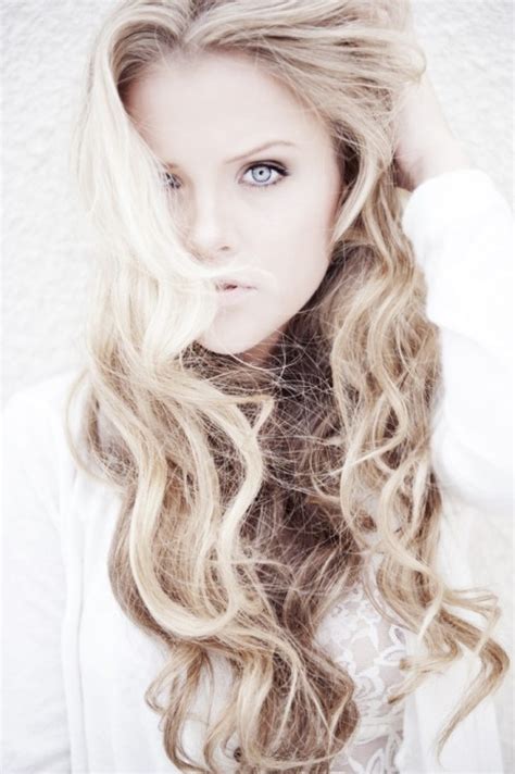 blonde curly hair on Tumblr