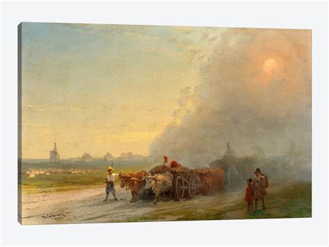 Check spelling or type a new query. Ox-Carts in the Ukrainian Steppe Canvas Wall... | Ivan ...