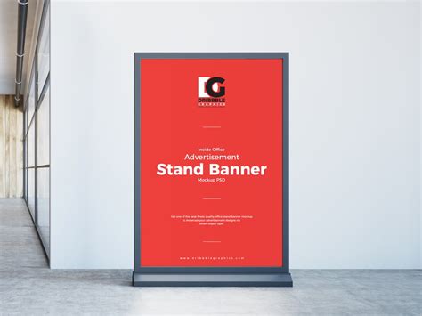 With the right, alluring posters posted on your office walls, you can gain credibility from your free office wall mockups in psd. Free Inside Office Advertisement Stand Banner Mockup ...