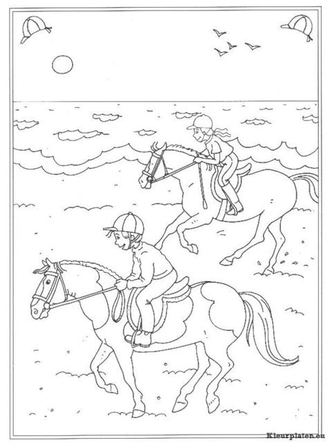 Gratis dieren paarden kleurplaten downloaden paarden kleurplaten m. Kleurplaat Paarden Manege : Kleurplaten - Manege Stal 't ...