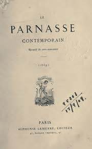 Everything in parnasse is made of candies, cream and sweets. Le Parnasse contemporain (1866 edition) | Open Library