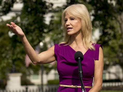 Kellyanne conway is facing her biggest crisis as a senior aide to donald trump, after three conway was rebuked by the white house on thursday after she promoted the branded products of the. Kellyanne Conway To Leave White House Job, Citing Family Concerns | Georgia Public Broadcasting