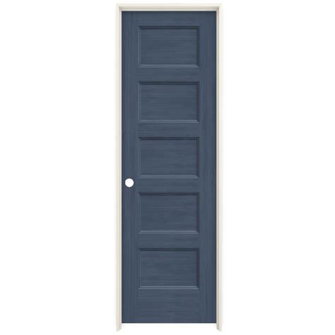 What i'd like to know is can i buy this size door in a prehung frame from home depot, lowes, or somewhere else? JELD-WEN 24 in. x 80 in. Conmore Denim Stain Smooth Hollow ...