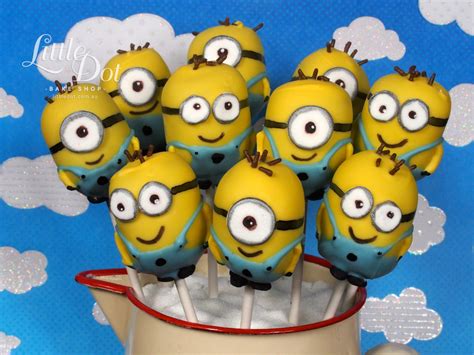 How much are cake pops each. Minion Cake Pops, dipped in Belgian Chocolate. So much fun ...