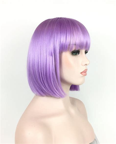 Don't wash your hair with hot or warm water. BOB CLASSIC Anime Cosplay Costume Wig by Funtasy Wigs ...