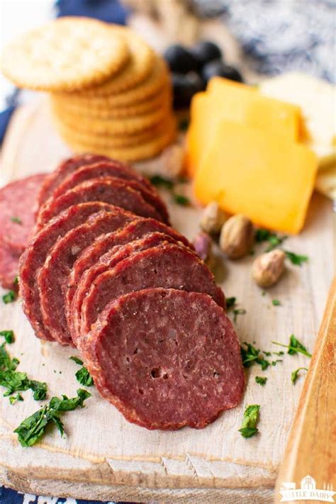Serve on crackers with cheese and a great mustard sauce. ingredients: Meal Suggestions For Beef Summer Sausage / Cajun Shrimp ...