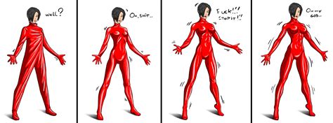 Even though you wouldn't be a real girl, but you still might see yourself having female frame. Latex Bodysuit Tg Trapped