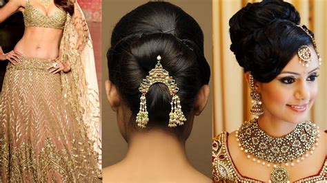 To make your decision (and life) a little simpler, we have come up with these 9 different hairstyles for lehengas with various neck designs. Lehenga Style Saree Draping with Makeup and Hairstyle Step ...