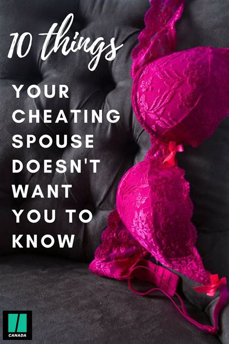 Free shipping on orders over $25 shipped by amazon. 10 Things Your Cheating Spouse Doesn't Want You To Know ...