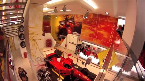 GoPro inside Ferrari Store, Milan Italy - YouTube