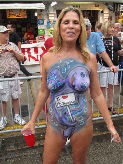 The lady of the house is wet and ready for them to satisfy her and her friends! Key West Fantasy Fest | Body art painting, Body art