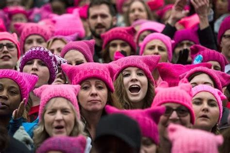 Contribute to gender equality, women's rights, and equal opportunities. How to knit a pussy hat - Women's Electoral Lobby