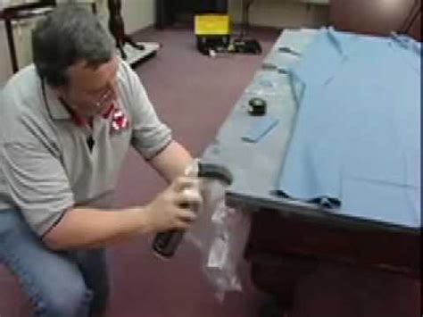 A new pool table average about the same, but yes. How to Install Pool Table Cloth - Home Billiards - YouTube