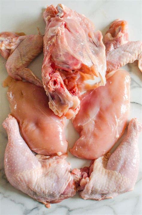 Use your fingers to feel. Delcious Cut Up Chicken : I was cutting up a roasting ...