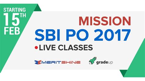 Minimum bachelor's degree graduates (indian citizens only) apply online for sbi bank 2000 probationary officer vacancies 2021. SBI PO 2017 Online Classes #DAY 0 - YouTube