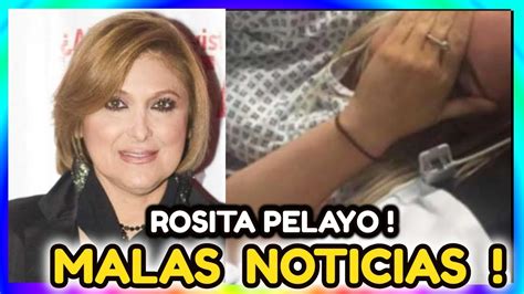 Se trata de ¿qué nos pasa?, aquel programa de crítica social que. ¡ HACE UNAS HORAS ! Rosita Pelayo TRISTE REALIDAD NO quedo bien de su 0PERACI0N HOY Ultima Hora ...