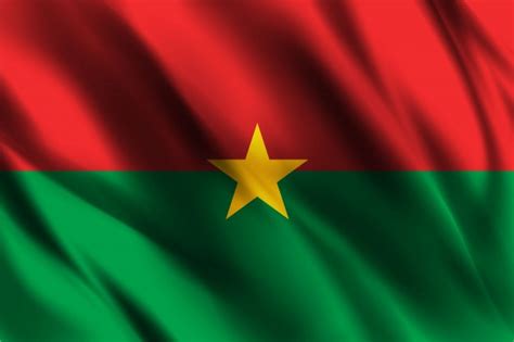 Bandera de burkina faso (ca); Burkina faso-land-karte schwarze form | Kostenlose Icon