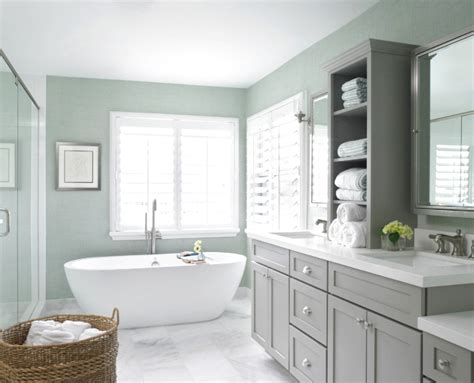 Calm, intimate and welcoming rustic bathroom ideas. grey and seafoam bathroom | relaxing bathroom | master ...