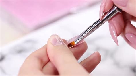 It is filed very easily with both a file and a lathe. Easy PolyGel Nails Using Dual Forms! | Polygel nails, Nail ...