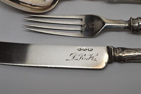 Sterling flatware is an elegant addition to any party or dinner spread. Antique American Personal Travel Sterling Silver Flatware ...