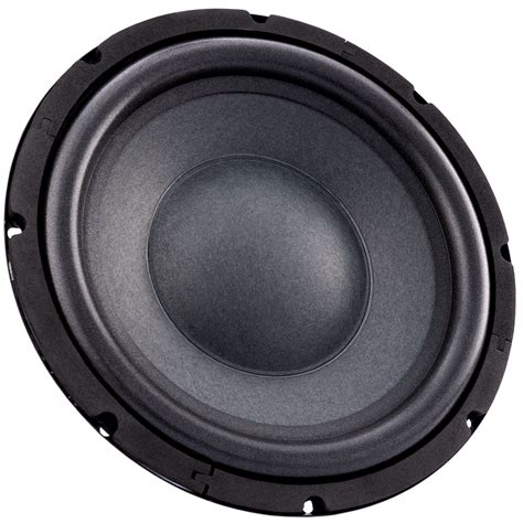 SPKR.10.4.A - 4 Ohm 10 Inch Round Subwoofer Speaker 80W - Taoglas